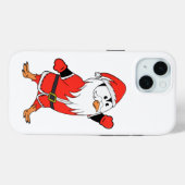 Coques Case-Mate iPhone Père Noël Penguin Prêt pour Noël (Verso (horizontal))