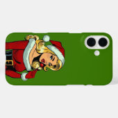 Coques Case-Mate iPhone Père Noël Pinup : Pop Art Glam (Verso (horizontal))