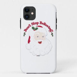Etui iPhone Case-Mate Père Noël vintage n'arrête pas de croire !