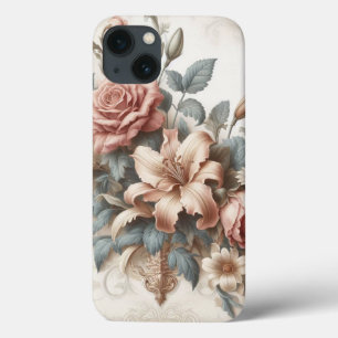 Case-Mate iPhone Case Perfection florale ancienne légère