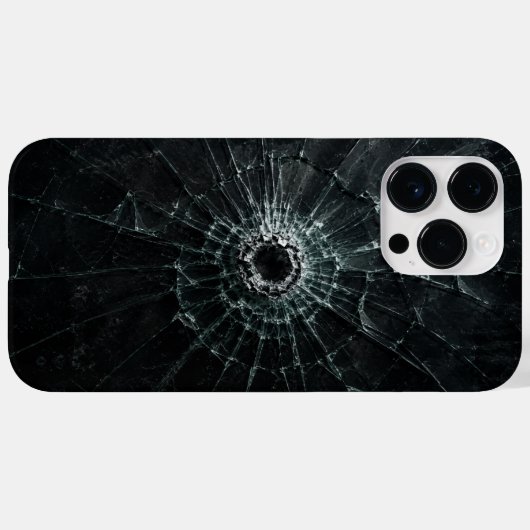 Coques Case-Mate iPhone Perforated Glass Phone Case (Verso (horizontal))