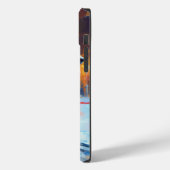 Coques Case-Mate iPhone Période de fêtes de Noël du Berger Allemand (Verso / Gauche)