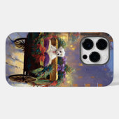 Coques Case-Mate iPhone Période de fêtes de Noël maltaise (Verso (horizontal))