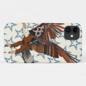 Coques Case-Mate iPhone perle d'aigle des États-Unis (Dos (Horizontal))
