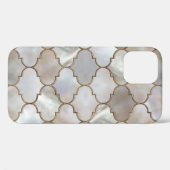 Coques Case-Mate iPhone Perle et or marocain (Verso (horizontal))