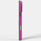 Coques Case-Mate iPhone Perles Blanches Glam Pink (Verso / Droite)
