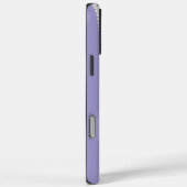 Coques Case-Mate iPhone Perles blanches violettes glamées (Verso / Droite)