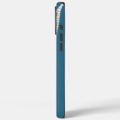 Coques Case-Mate iPhone Perles Bleues Bleues (Verso / Gauche)