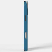 Coques Case-Mate iPhone Perles Bleues Bleues (Verso / Droite)