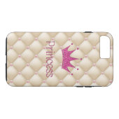 Coques Case-Mate iPhone Perles Charming Chic, Tiara, Princesse, Glitterie (Dos (Horizontal))