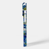 Coques Case-Mate iPhone Perles De Graines Vertes Et Bleues (Verso / Gauche)