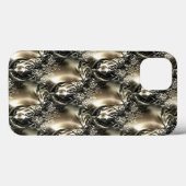 Coques Case-Mate iPhone Perles dorées (Verso (horizontal))