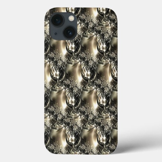 Coques Case-Mate iPhone Perles dorées (Verso)