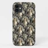 Coques Case-Mate iPhone Perles dorées (Dos)