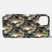 Coques Case-Mate iPhone Perles dorées (Verso (horizontal))