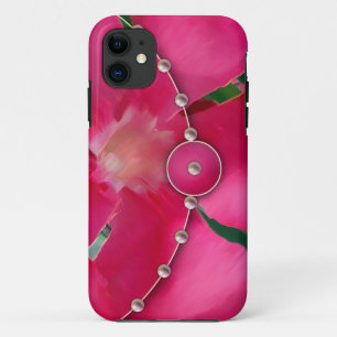 Case-Mate iPhone Case Perles et Pétales Roses
