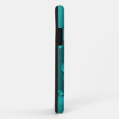 Coques Case-Mate iPhone Perles turquoises (Dos/Droite)