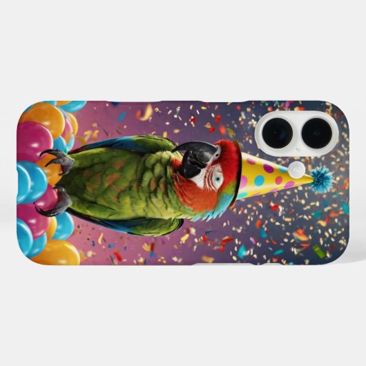 Coques Case-Mate iPhone Perroquet (Verso (horizontal))