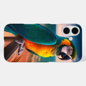 Coques Case-Mate iPhone Perroquet (Verso (horizontal))