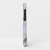 Coques Case-Mate iPhone Perroquet de Cockatoo australien blanc, (Dos/Gauche)