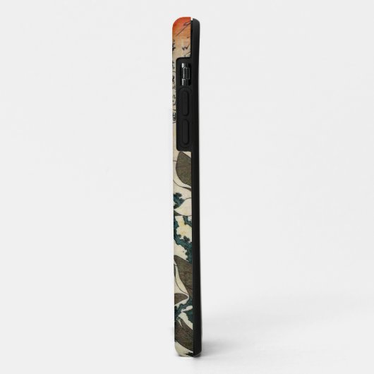 Coques Case-Mate iPhone Perroquet et fleurs (Dos/Gauche)