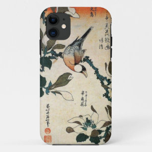 Coques Pour iPhone Perroquet et fleurs