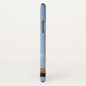 Coques Case-Mate iPhone Perroquet renversant de gris africain (Dos/Droite)