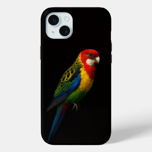 Coques Case-Mate iPhone Perroquet Rosella orientale Black 4 Luxe (Verso)