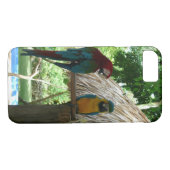 Coques Case-Mate iPhone perroquet tropical (Dos (Horizontal))