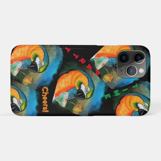 Coques Case-Mate iPhone Perroquets (Dos (Horizontal))