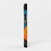 Coques Case-Mate iPhone Perroquets de fête (Dos/Droite)