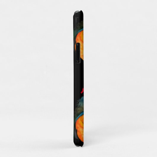 Coques Case-Mate iPhone Perroquets de Fête (Dos/Droite)