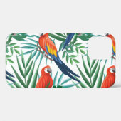 Coques Case-Mate iPhone Perroquets tropicaux : Palmier luxuriant sans tran (Verso (horizontal))