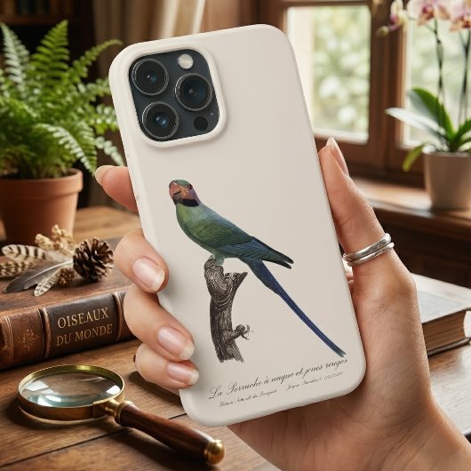 Coques Case-Mate iPhone Perruche à longue queue, Psittacula Longicauda