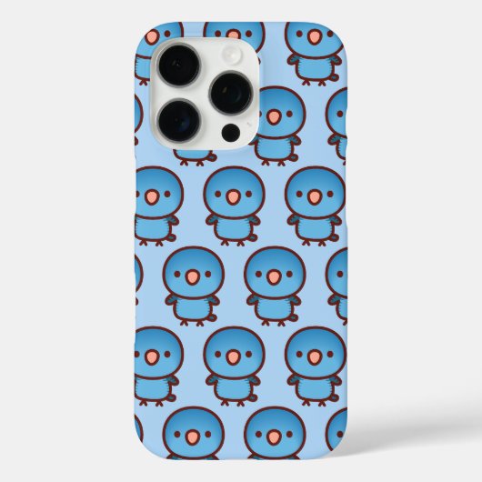 Coques Case-Mate iPhone Perruche bariolée / Cobalt (Verso)