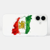 Coques Case-Mate iPhone Persian Lion & Sun iPhone 16 Case | Iran Map Phone (Verso (horizontal))