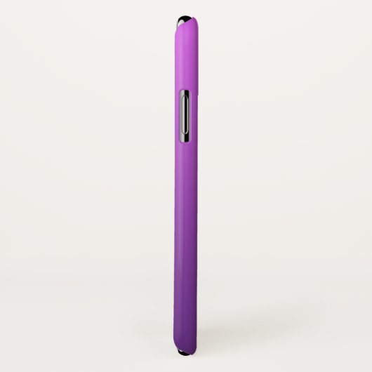 Coques Case-Mate iPhone Personalisé violet ombre (Dos/Droite)