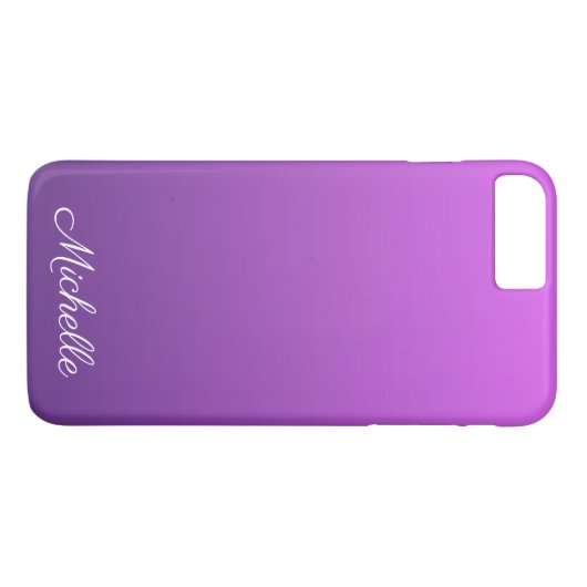 Coques Case-Mate iPhone Personalisé violet ombre (Dos (Horizontal))