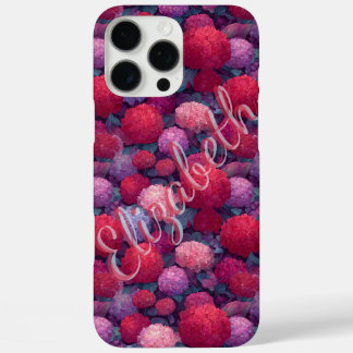 Coques iPhone 16 Pro Max Personalizable hydrangea Photo Iphone Case For Her