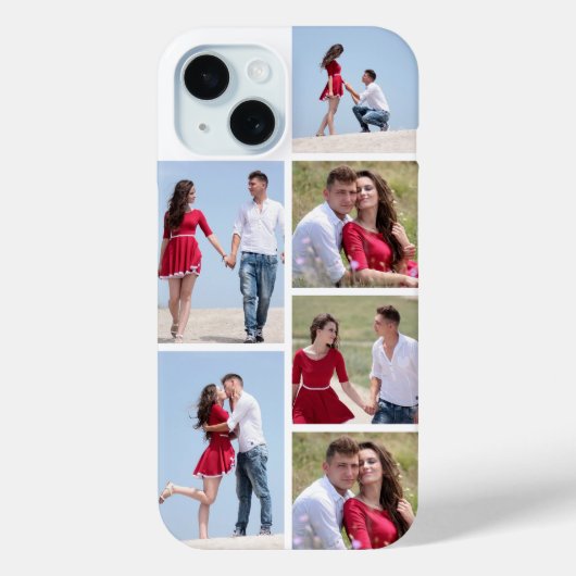 Coques Case-Mate iPhone Personalized 6 Photo Collage (Verso)