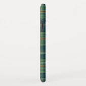 Coques Case-Mate iPhone Personalized Blue and Green Tartan Pattern (Dos/Droite)