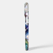 Coques Case-Mate iPhone Personalized Blue Hydrangea Phone Case Floral (Verso / Gauche)