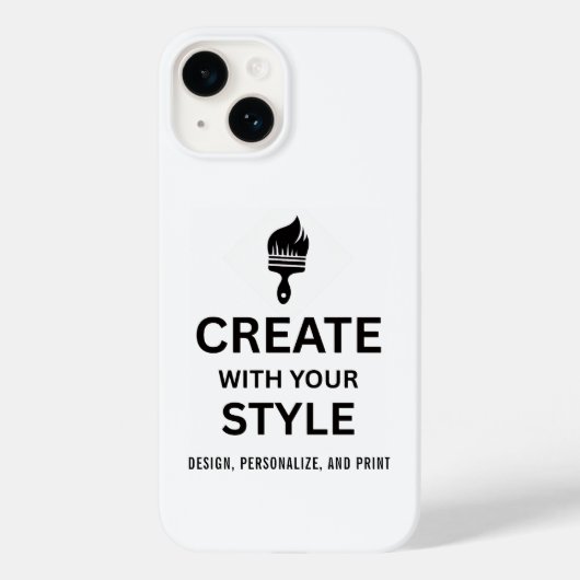 Coques Case-Mate iPhone Personalized Company Logo Custom iphone case (Verso)
