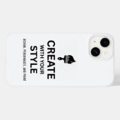 Coques Case-Mate iPhone Personalized Company Logo Custom iphone case (Verso (horizontal))