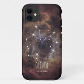 Coques Case-Mate iPhone Personalized Cosmic Nebula Constellation Galaxy (Dos)