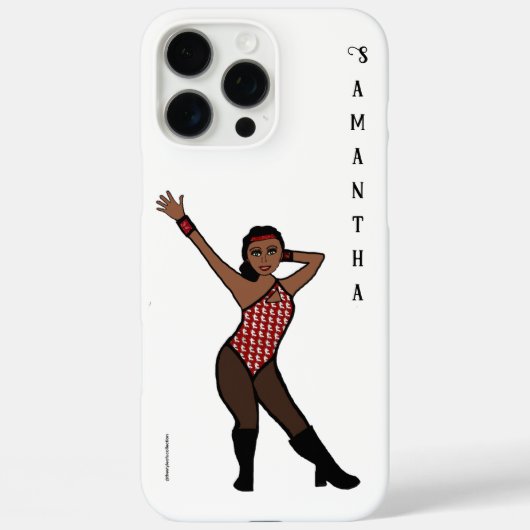 Coques Case-Mate iPhone Personalized Dancer White Print # 1  (Verso)