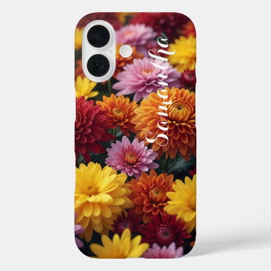 Coques Case-Mate iPhone Personalized Fall Blossoms - Barely There (Verso)