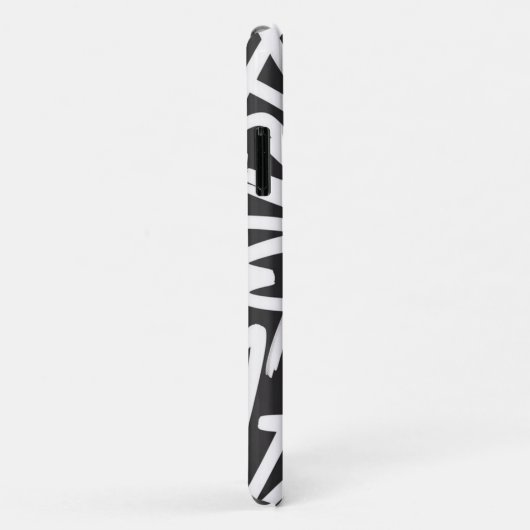 Coques Case-Mate iPhone Personalized Graffiti Name Pattern — Custom Urban (Dos/Droite)