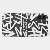 Coques Case-Mate iPhone Personalized Graffiti Name Pattern — Custom Urban (Dos (Horizontal))