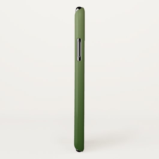 Coques Case-Mate iPhone Personalized green (Dos/Droite)